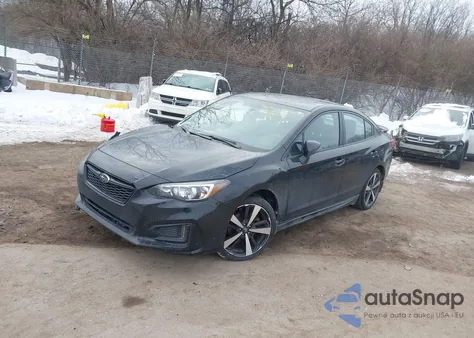 2019 Subaru Impreza 2.0I Sport из США, поврежденный, VIN 4S3GKAJ66K3618104